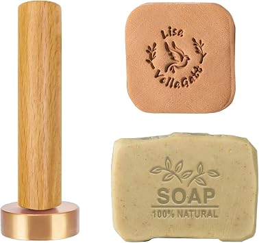 Custom Soap Stamp Personalized Logo Soap Stamp for Soap, Ice Cube and Clay Handle010
