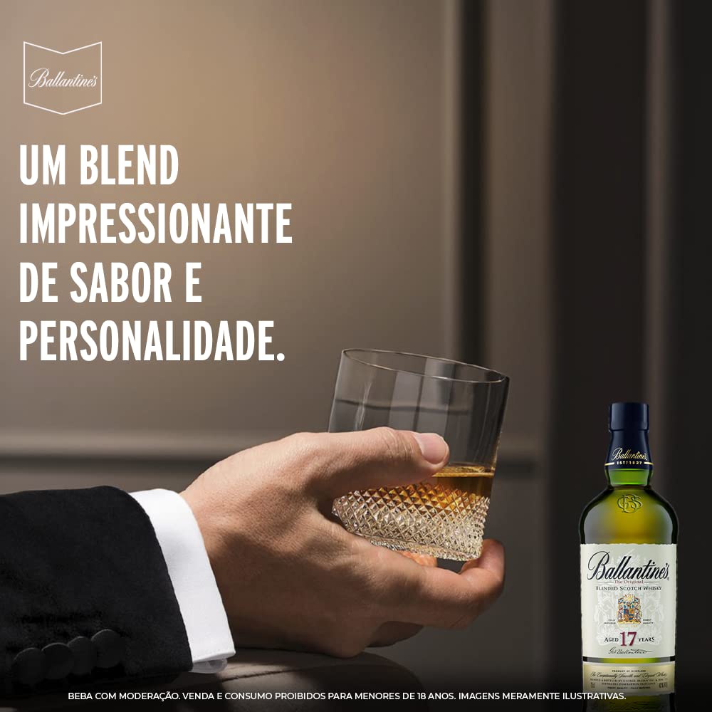 Whisky Ballantine's 17 anos Blended Escocês - 750 ml | Amazon.com.br