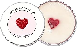Jabón de brochas de maquillaje, limpiador de ...