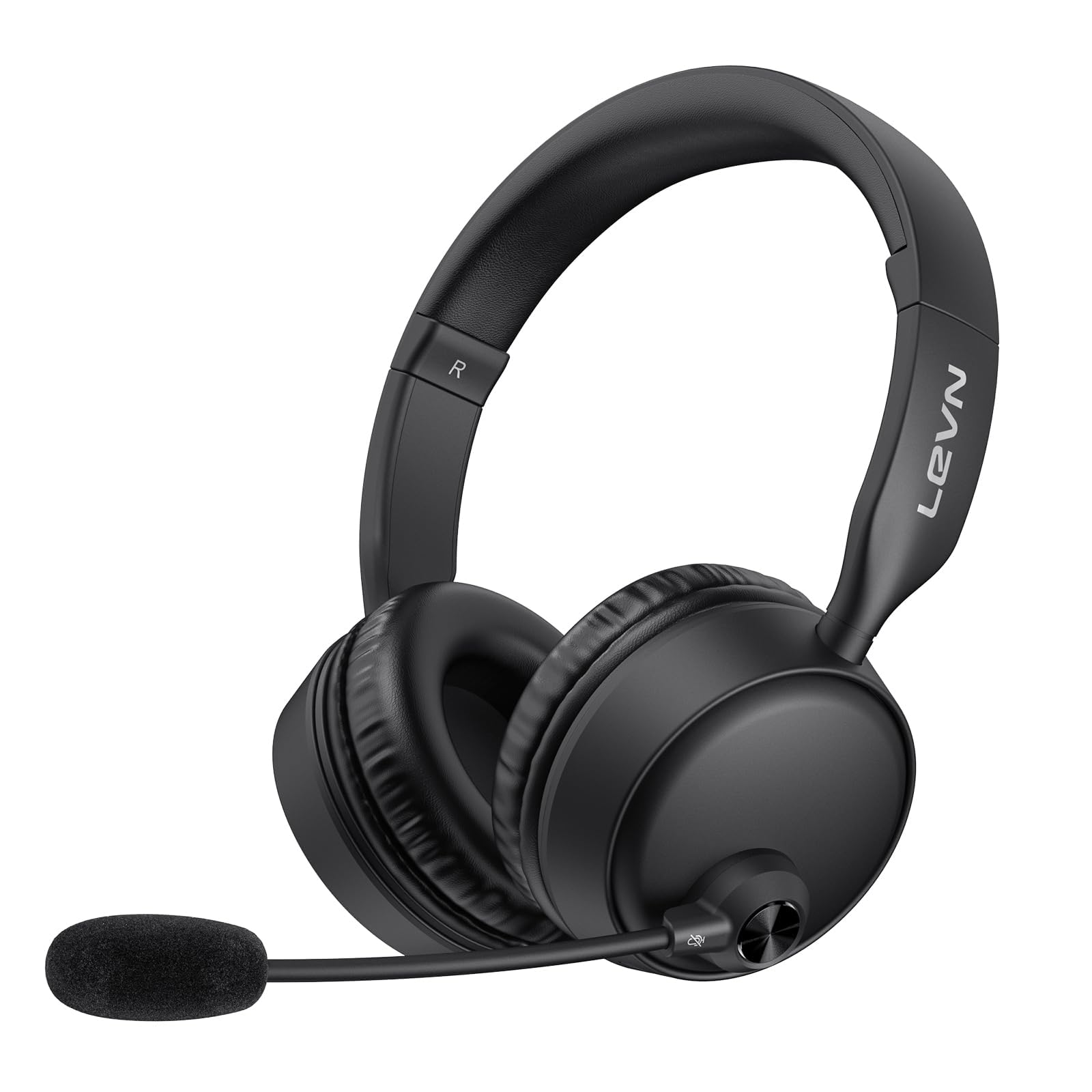 LEVN Wireless Headset with Mic for Work