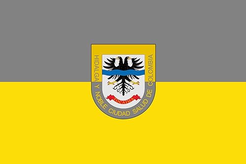 Bandera Ciudad de Tocaima; en Cundinamarca, Colombia | Paisaje Bandera | 1.35qm | 14.5sqft | grandes, 90 x 150 cm | 3 x 5ft – -100%, fabricado en