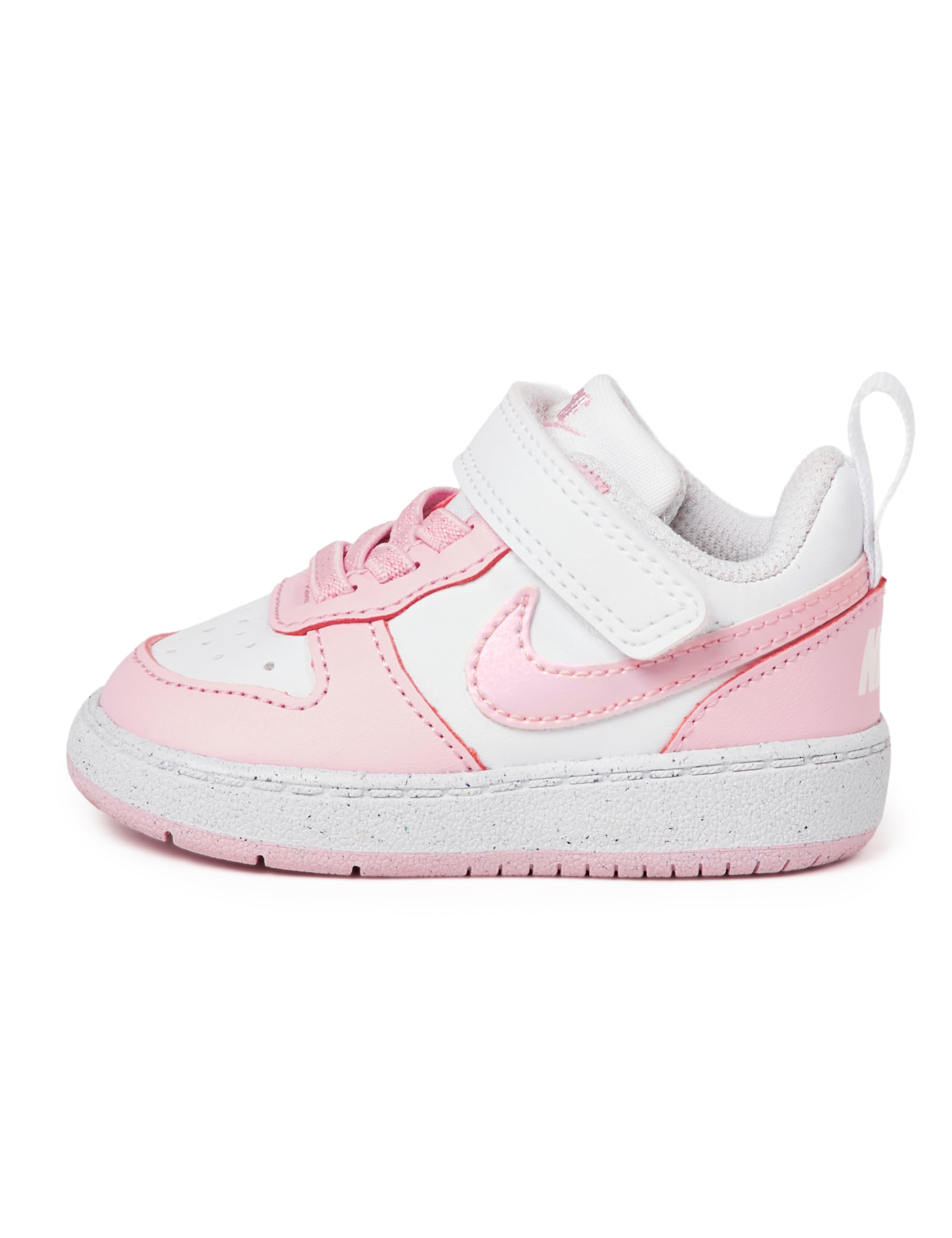 Nike White (Td) Court Borough Low ' Pink Foam'