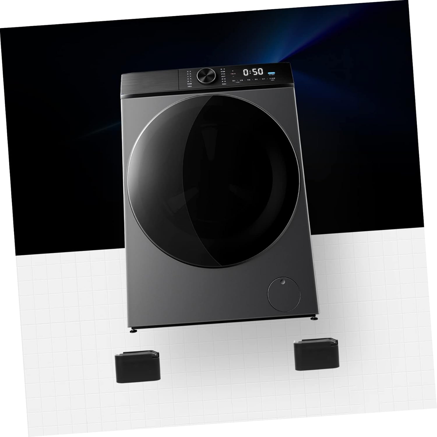 Luxshiny 1set Adjustable Bed Risers Heavy Duty Furniture Supports for Sofa Couch Table and Chair Stable and Safe Lifting Pads for and Home Use