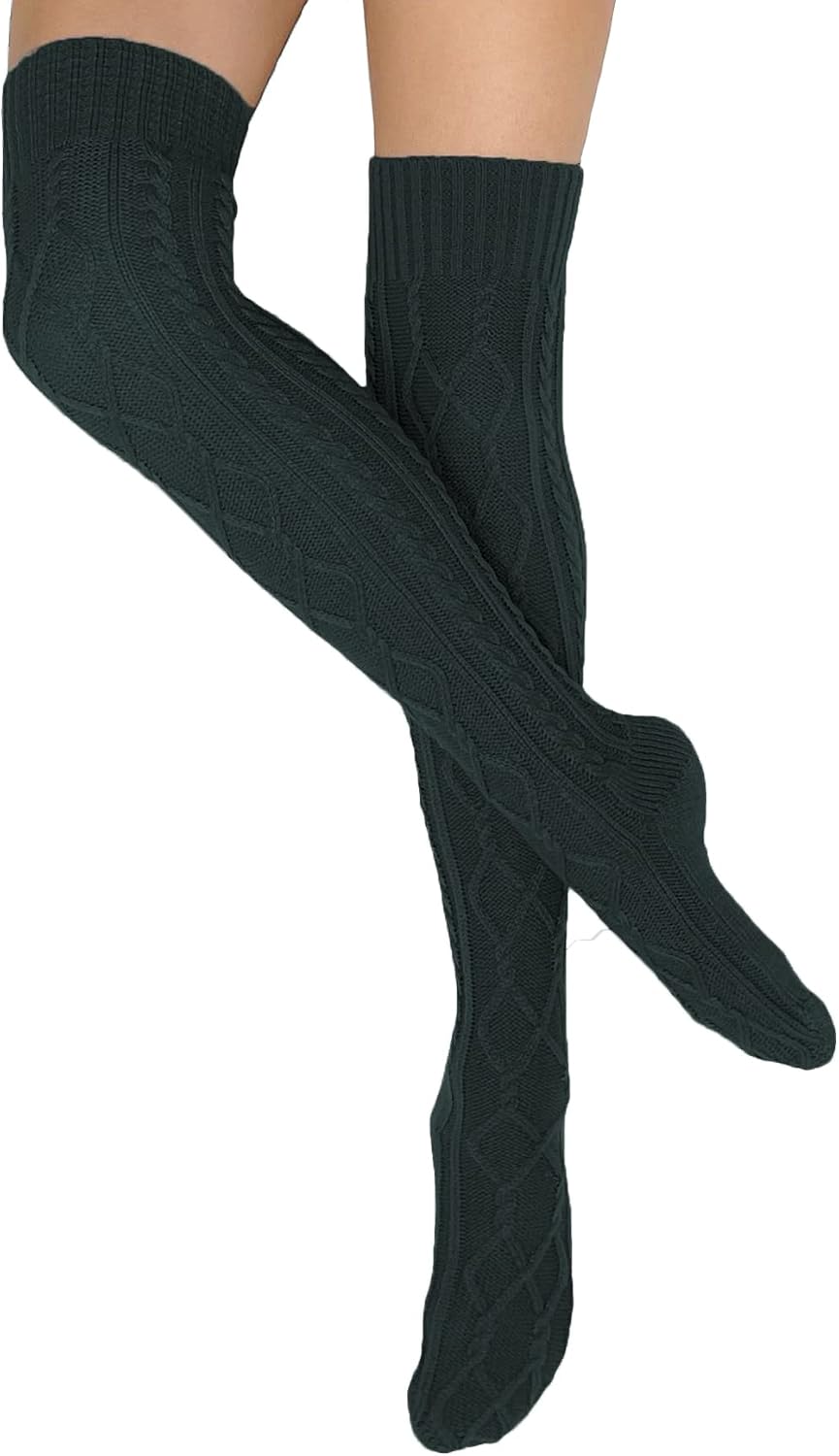 Kix`ies Stockings For Women | Over The Knee Knit Sweater Socks | Over The Knee Knit Socks for Women