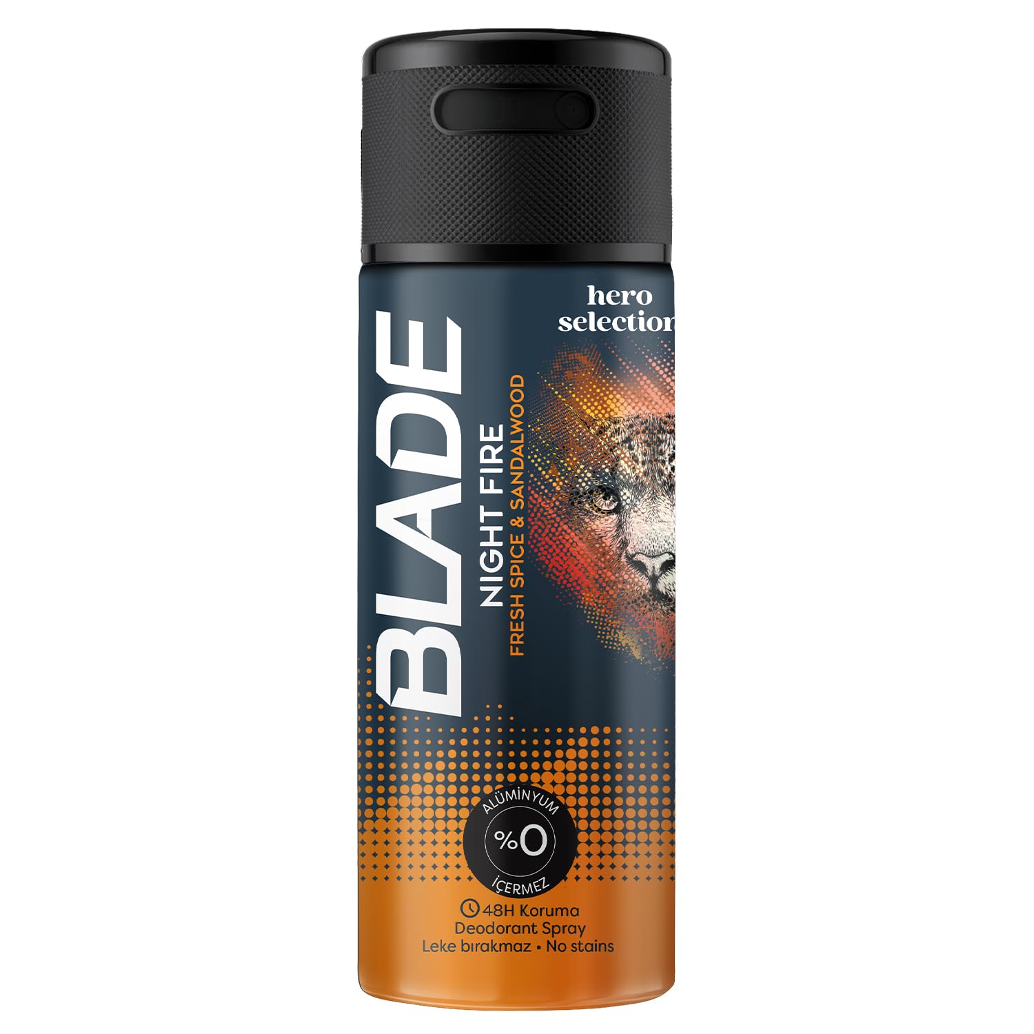 Blade Hero Selection Night Fire Deodorant 150 Mililitre, 6 * 4