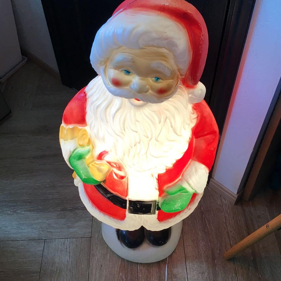 光る サンタクロース クリスマス 置物 ハニー社 光る サンタクロース クリスマス 置物 ハニー社 光る サンタクロース