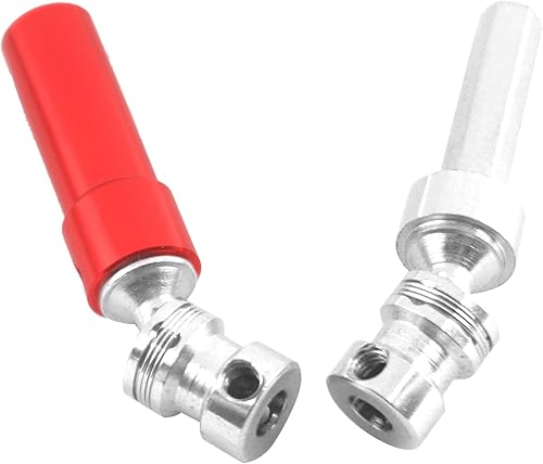 Miniatura 5 de ShareGoo - Juego de 2 ejes de transmisión de aleación para eje central trasero compatible con WLtoys 12428 12423 12628 FY03 1/12 RC Car Rock