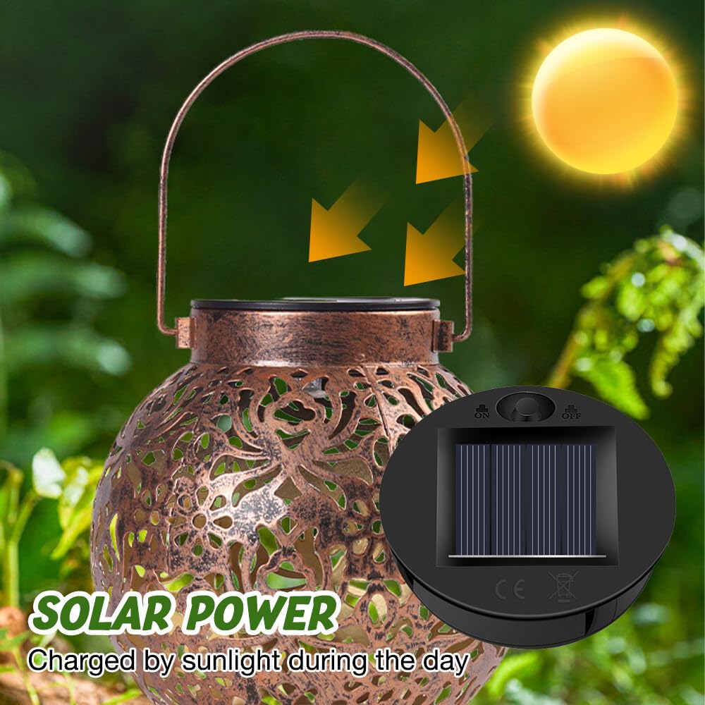 XPJBKC 6PCS Solar Light Replacement Top - Image 4