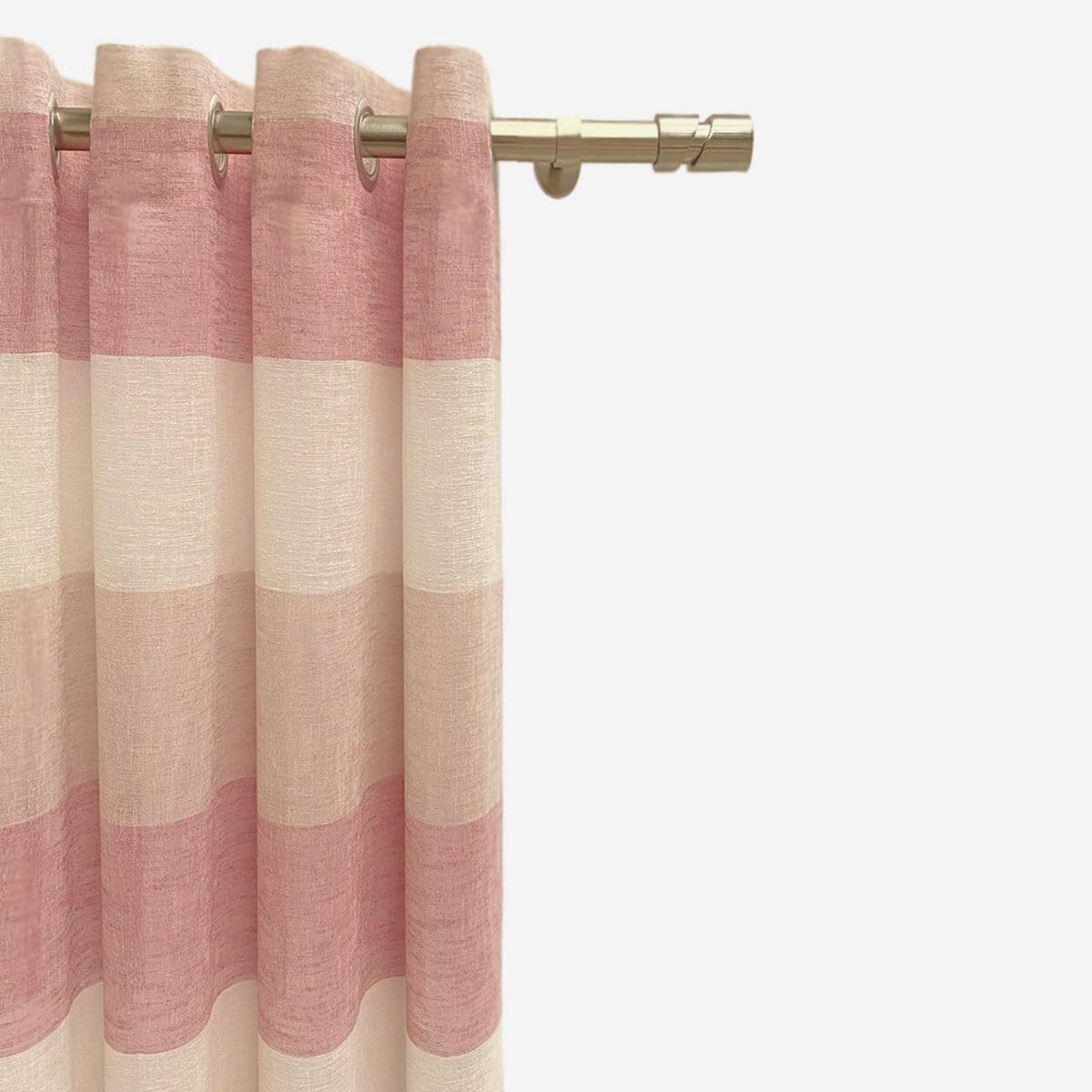 Alexandra House Living Alina Coral Curtain 300 x 270 x 1 cm Translucent