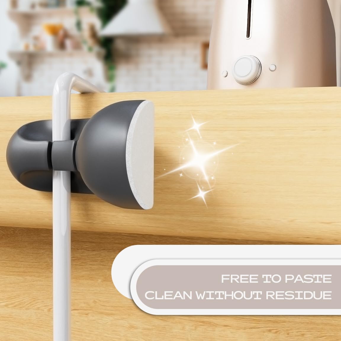 6 Pièces Range Cable Bureau, Cable Management Magnétique | FindTheDeal