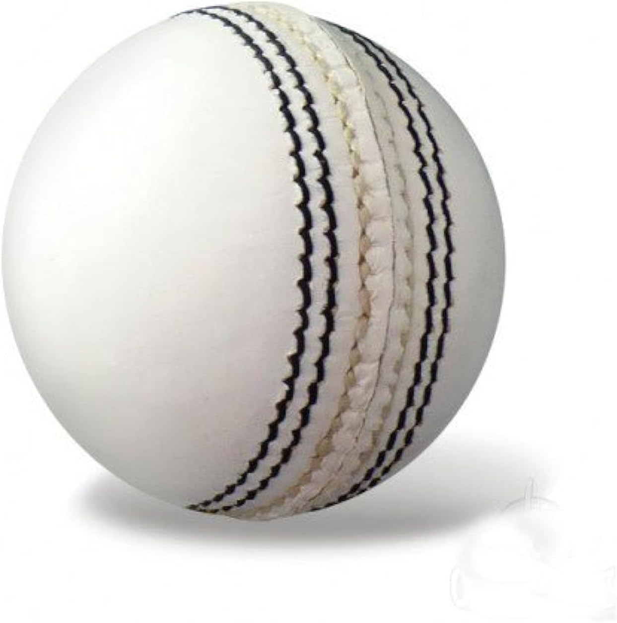 RAISCO Bw01 Leather Cricket Ball, Size Club, (White)
