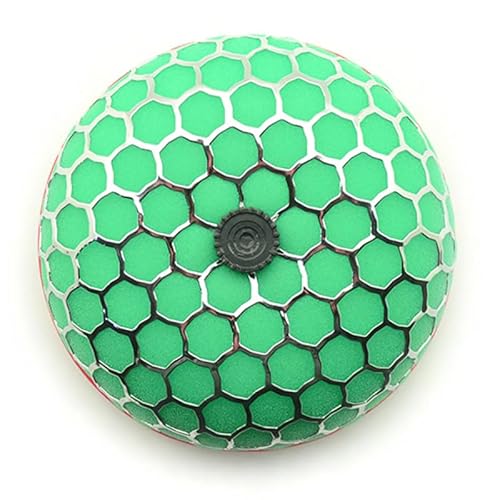RAGBUSCLE Filtro a fungo di aspirazione dell'aria da 8,9 cm, filtro dell'aria a rete a nido d'ape in spugna, verde
