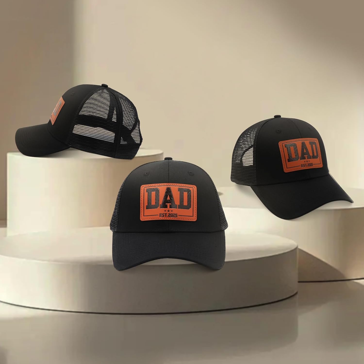 Father's Day Birthday Gifts Dad Hats for Men,Adjustable Worlds Best Dad Hat Gifts for Dad Husband Papa from Daughter Son - Image 4