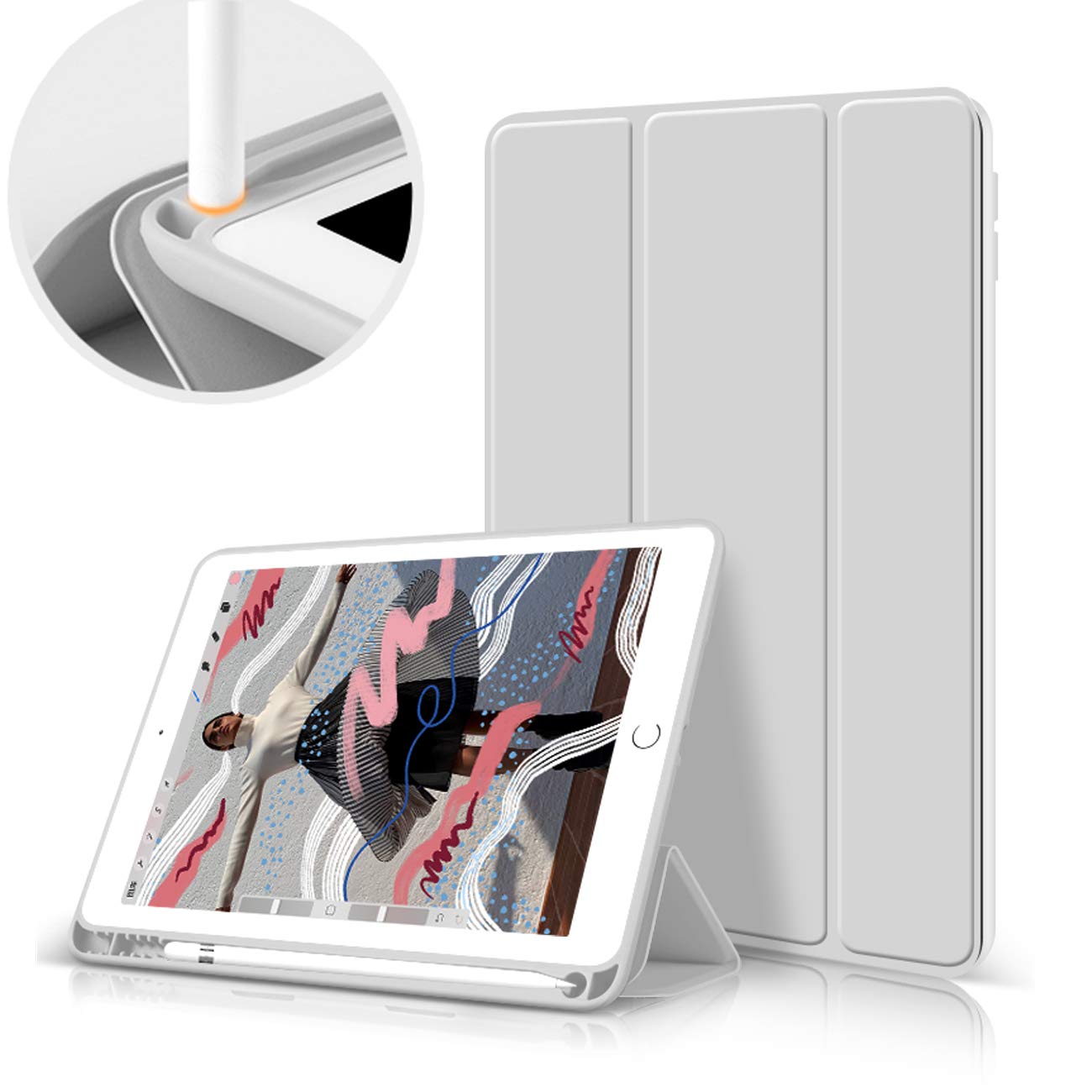 aoub Neues iPad (2019 7. Generation / 2020 8. Generation/2021 9. Generation) 10,2