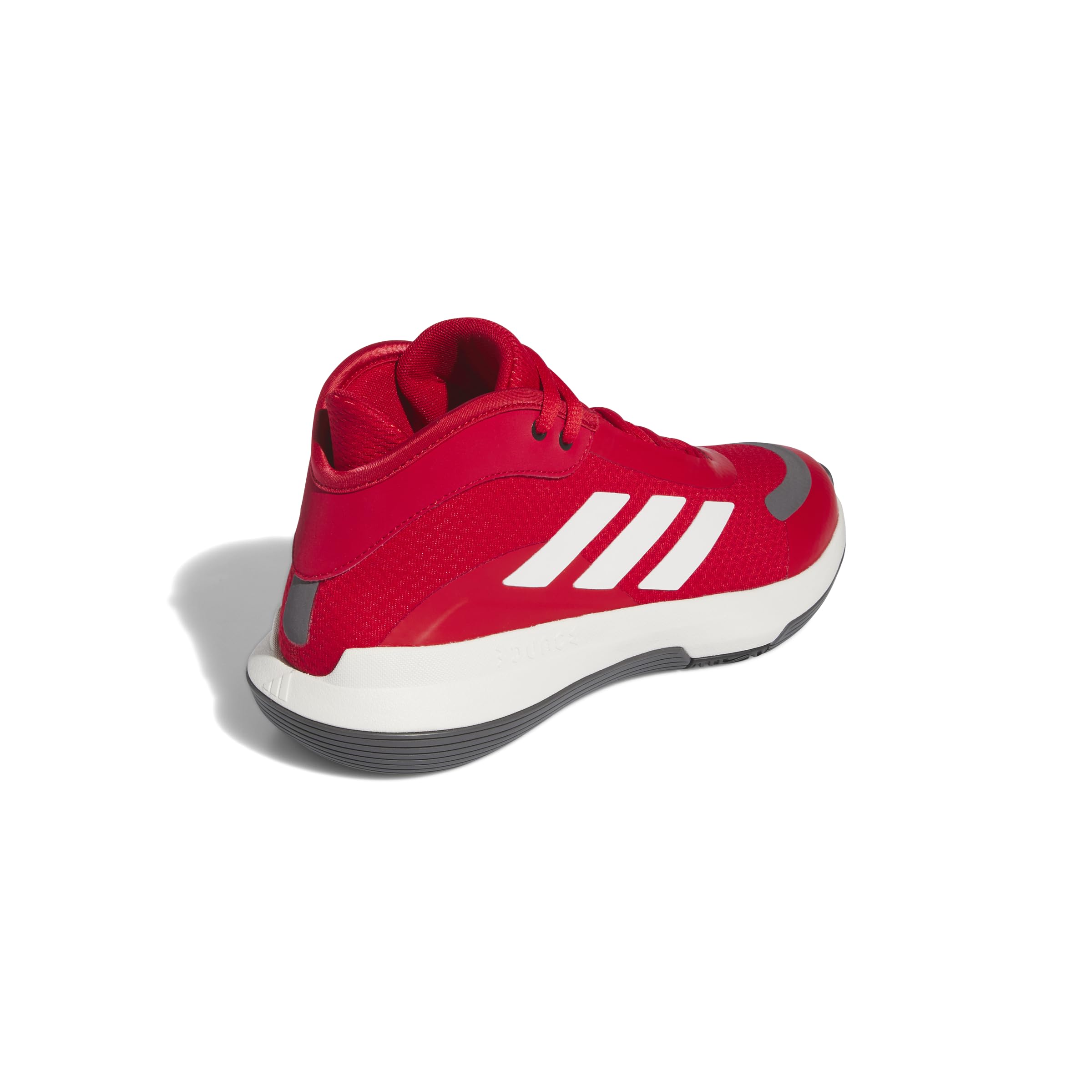 adidas Unisex - Adulto Bounce Legends Trainers, Better Scarlet/Cloud White/Charcoal, 46 EU