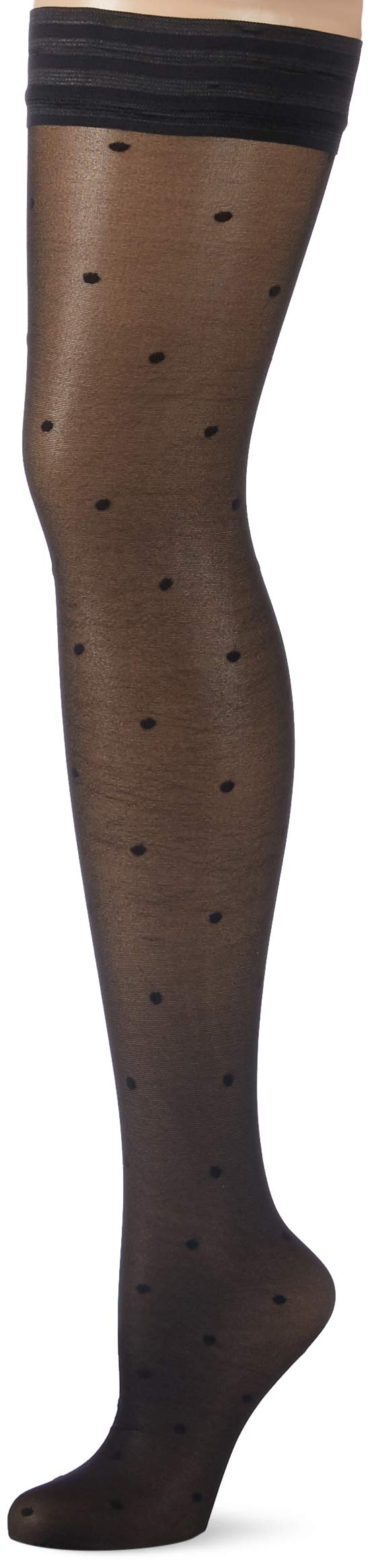 GLAMORYWomen's Glamory Dotty Hold-Up Stockings