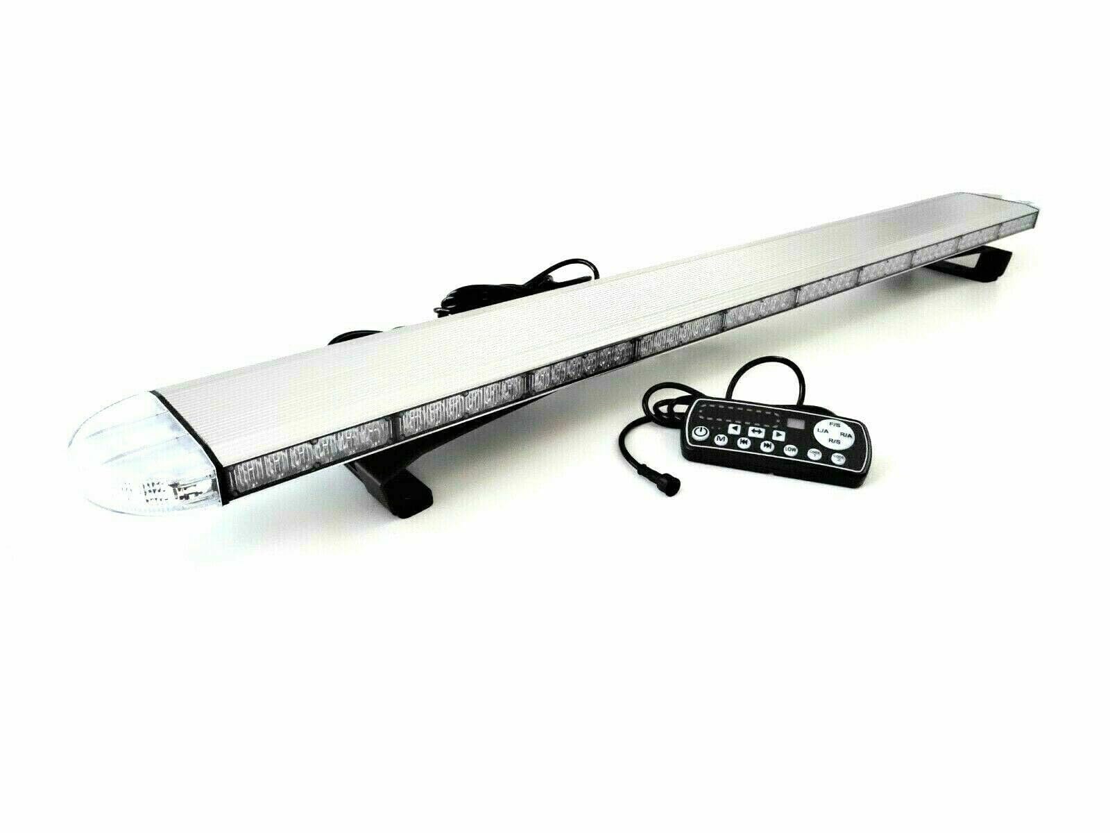 LED Warnbalken Warnleuchte Leuchtbalken Lichtbalken Balken Dachbalken 1172 mm