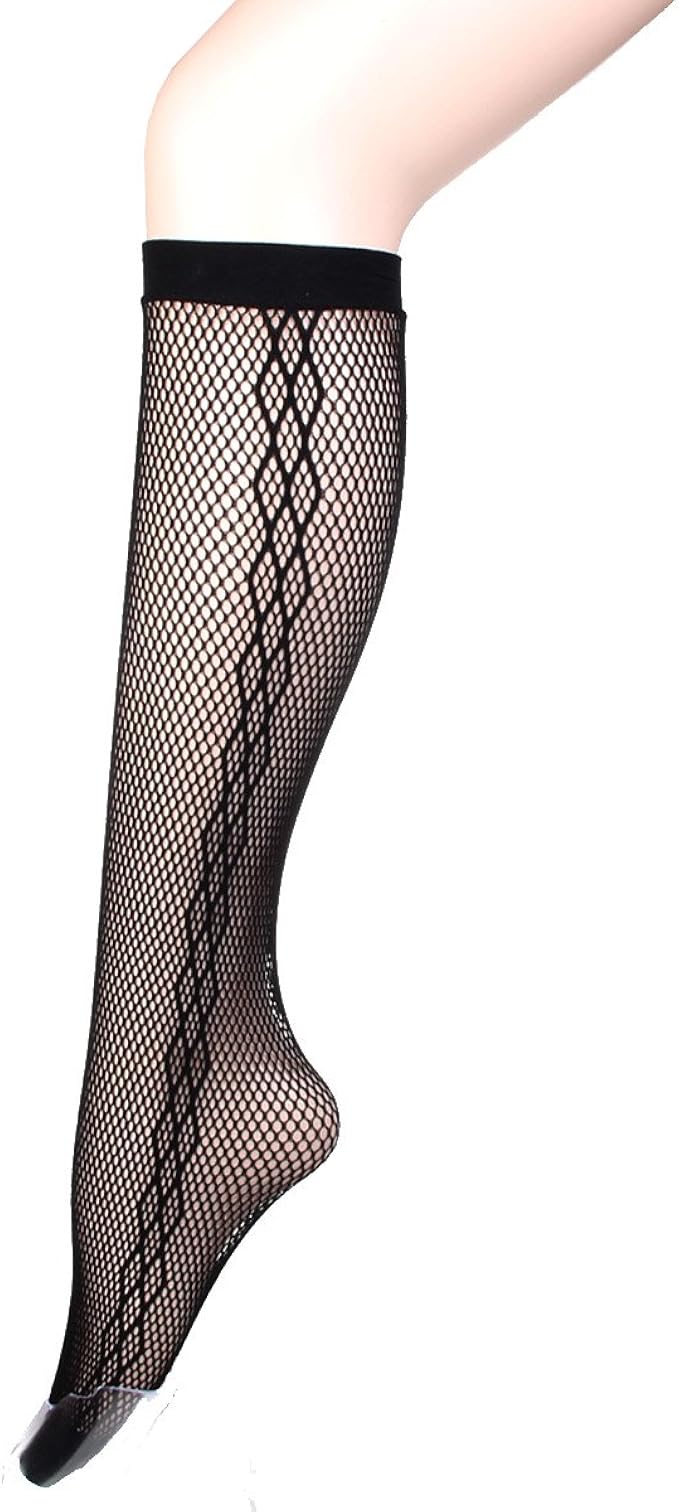 fishnet trouser socks