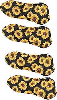 VICASKY 4 Peças Capas De Assento Dianteiro Capas De Assento Automotivo Capas Automotivas Almofada De Assento De Carro Capa De Assento De Carro Protetor Dianteiro De Carro Protetor