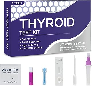 Thyroid Test Kit at Home- Accurate and Reliable Rapid Thyroid Health Monitoring (1 Test)