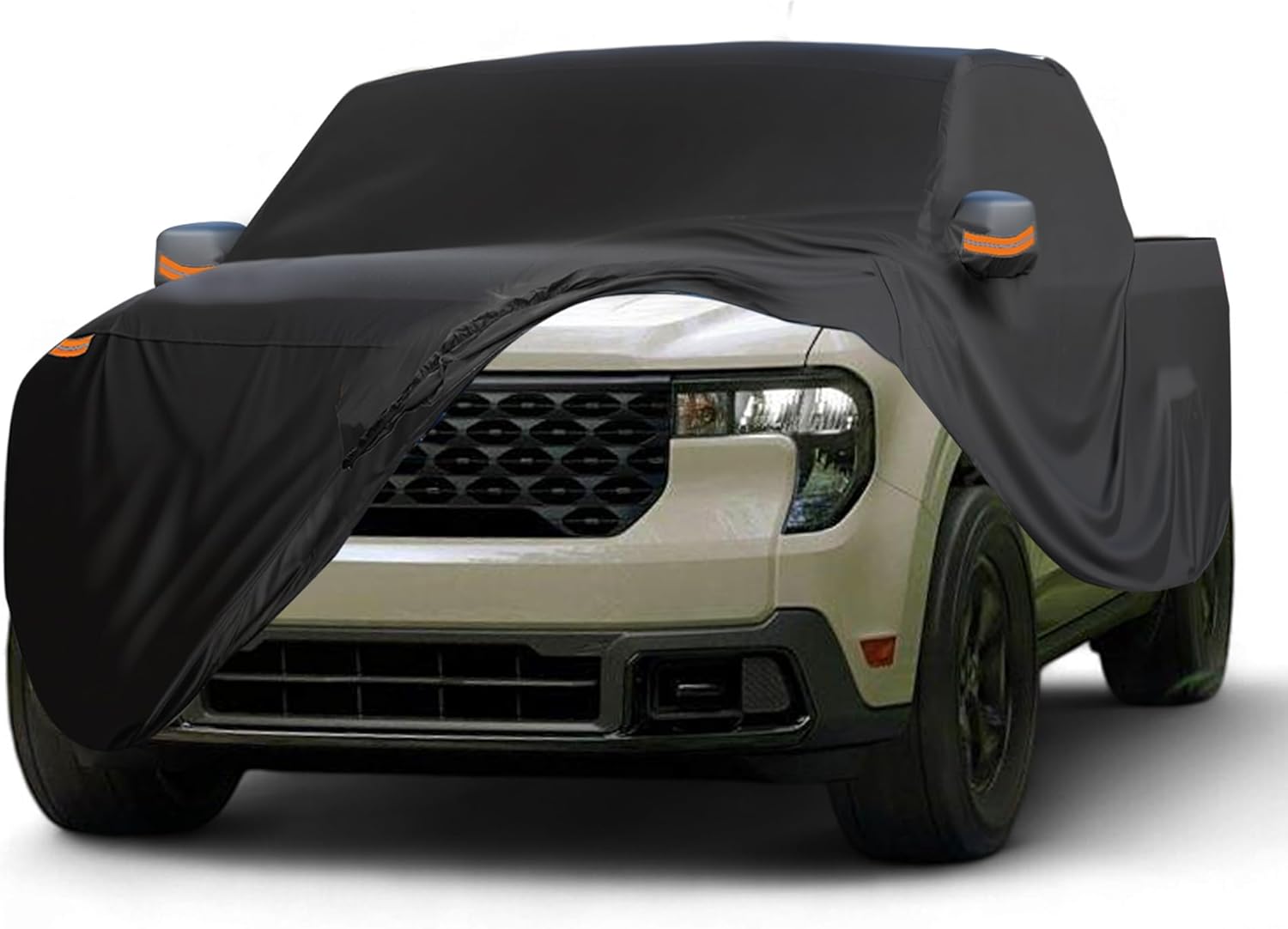 Car Cover Waterproof Custom Fit for Ford Maverick All Weather for Automobiles Outdoor Snow Sun Dust Protection Full Exterior Cover with Door Zipper
