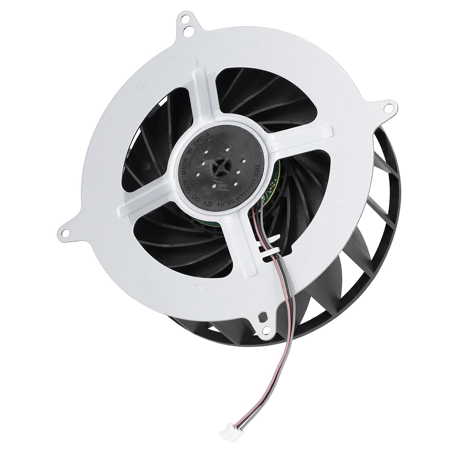 Ventilador de Refrigeración Interno de Repuesto para G12L12MS1AH‑56J14 DC 12V 1.90A con Rendimiento Estable para 5
