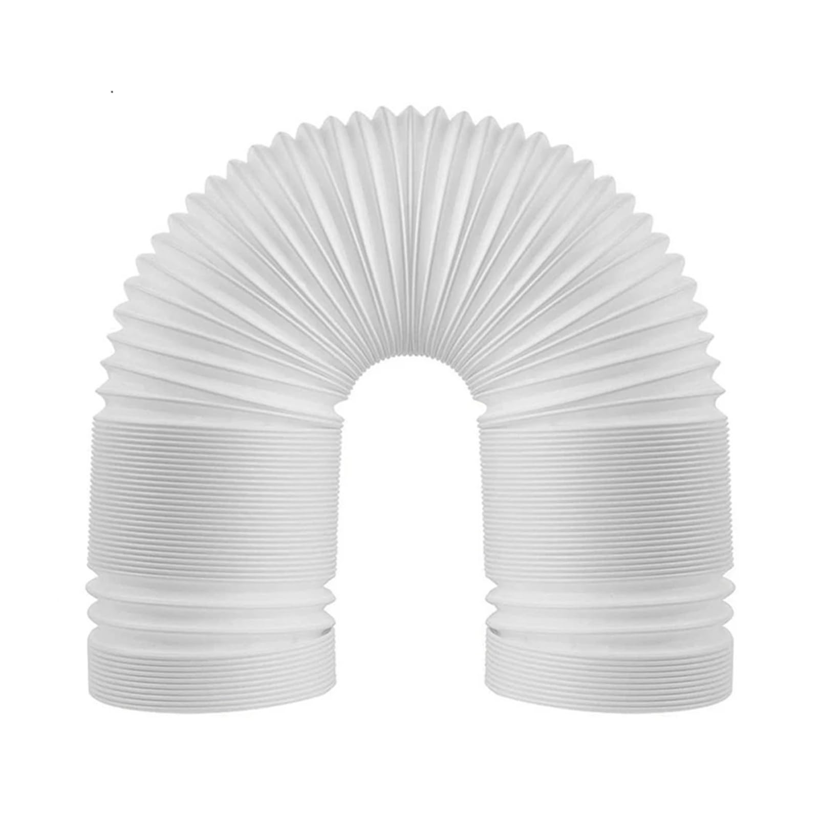 Zmtmyonpu 150Mmx1.5m Universal Duct Extension Pipe Telescopic Flexible Exhaust Hose Accessories Vent Hose For Mobile Air Conditioning(150Mmx1.5m)