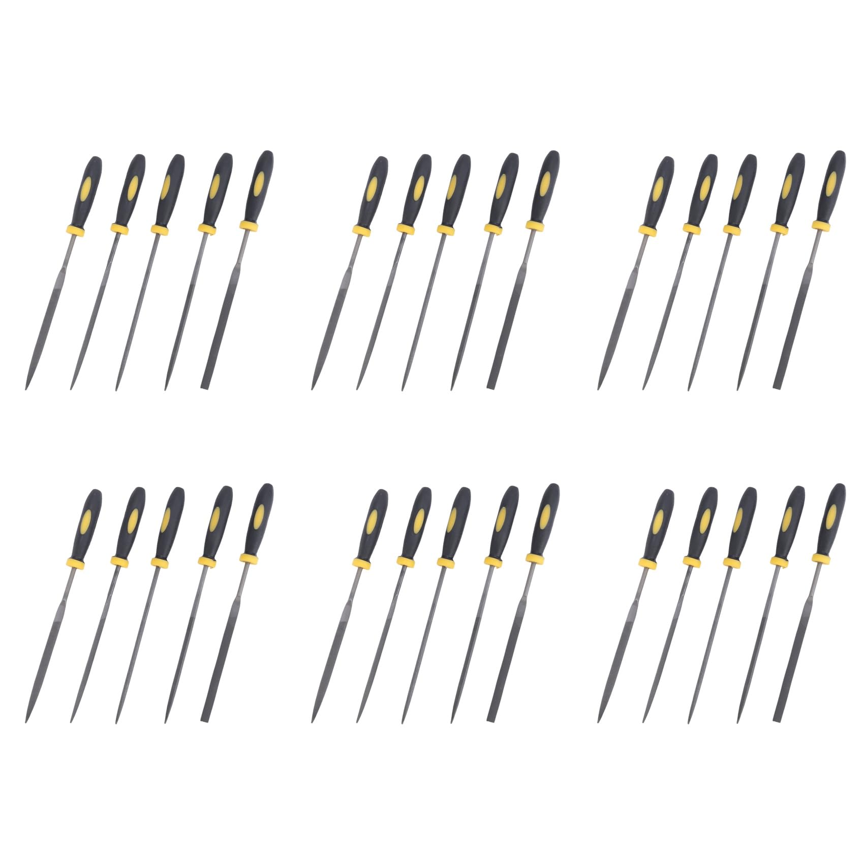 Hfgdnchva 30 Pieces Professional Technical File 3X140mm Raft Needle Metal Cutting Tool Glass Metal Stone Carving
