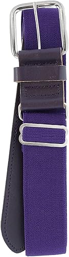 MadSportsStuff Baseball Belt Softball Belt Adjustable - Boys Men Girls Women - Youth and Adult Sizes