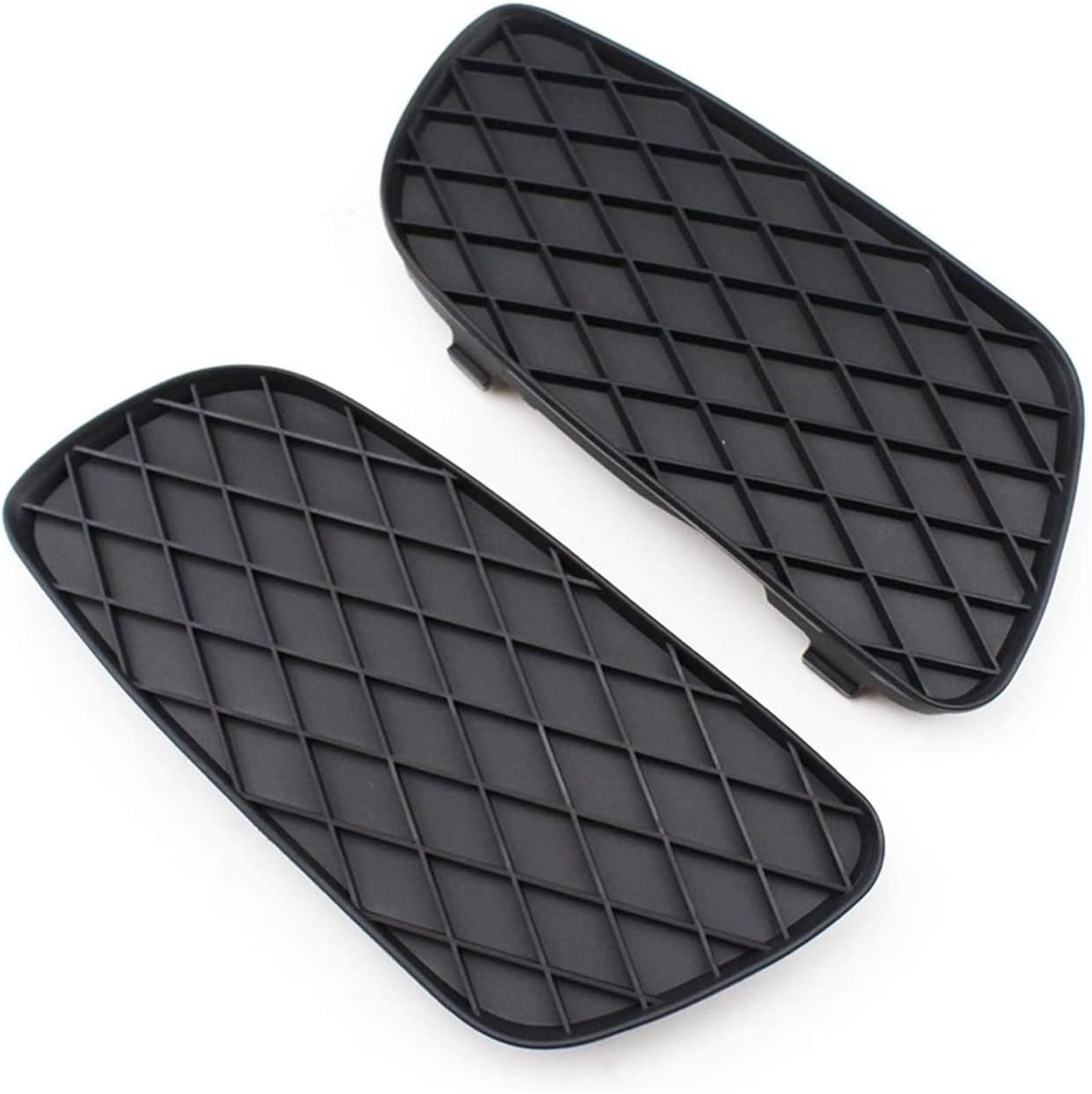 Genérico Cubierta de Rejilla de luz antiniebla para Coche Bisel de luz antiniebla para Coche (Izquierdo y Derecho) Cubierta de Rejilla para Smart FORTWO 451 (2008-2012)