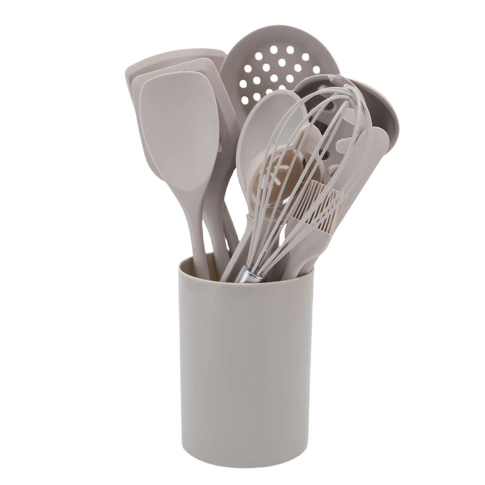 Ustensiles de cuisine en silicone spatule anti-brûlure cuillère fouet 13 pces