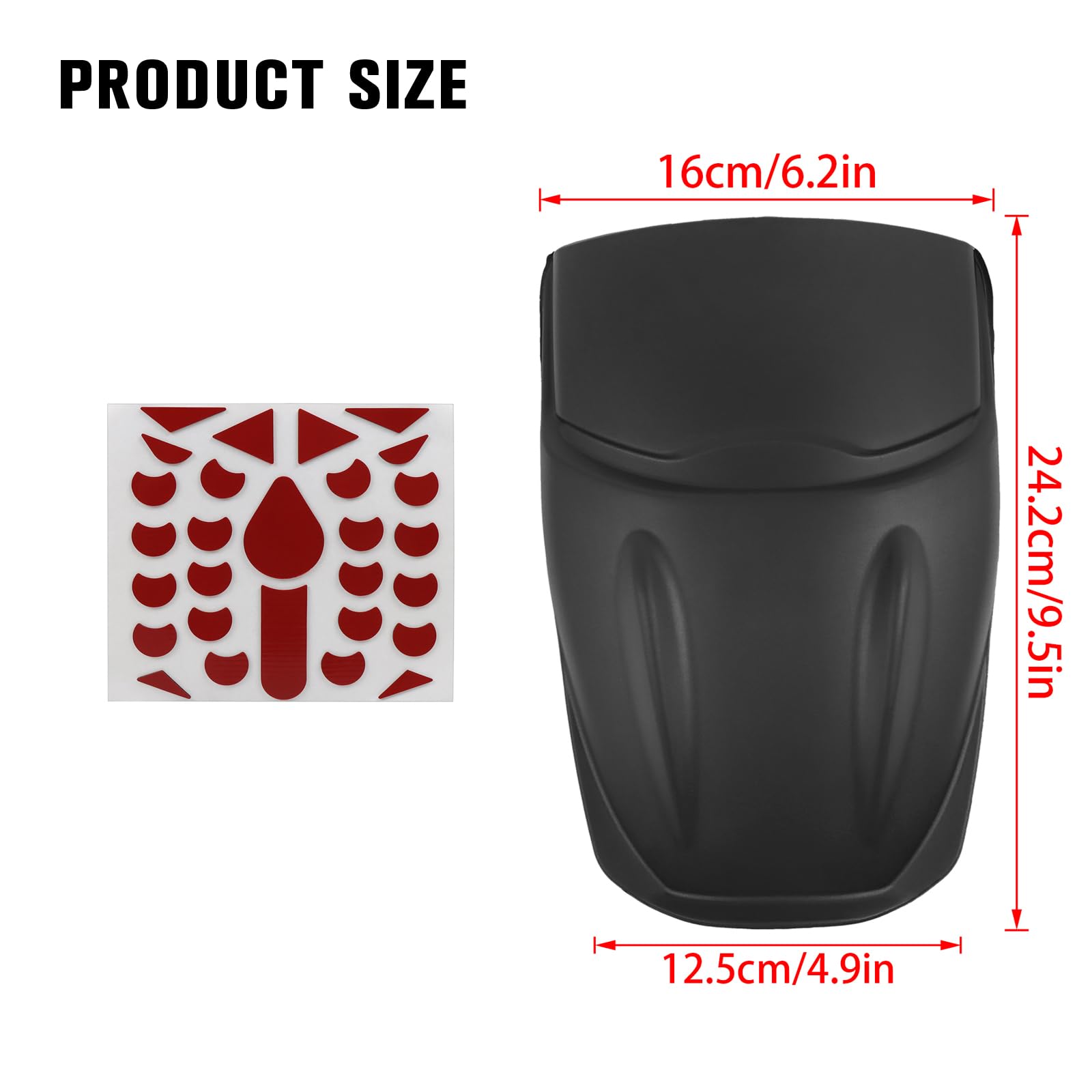 For Honda Goldwing GL1800 2018-2023 Gold Wing F6B GL 1800 Motorcycle Front Fender Extender Fairing Mud Splash Guard I.59287460