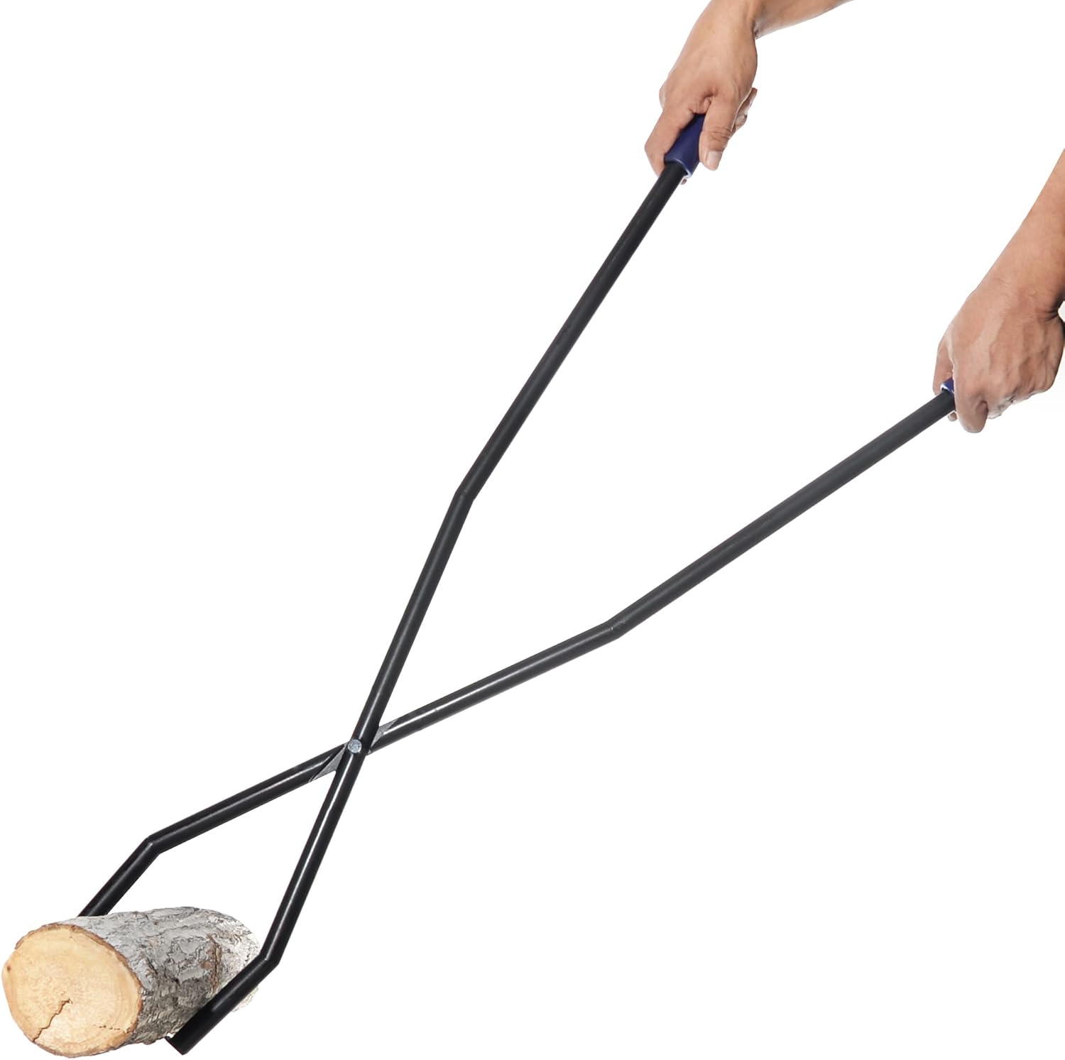 40inch Fire Log Tongs Firewood Grabber,Wrought Iron Large