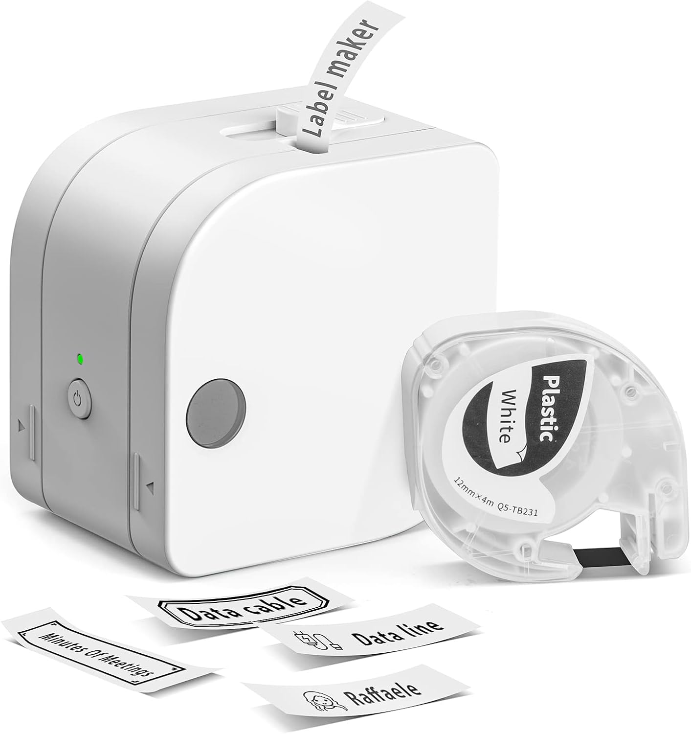 𝐋𝐚𝐛𝐞𝐥 𝐌𝐚𝐤𝐞𝐫 𝐌𝐚𝐜𝐡𝐢𝐧𝐞 Memoking P12 Pro Label Printer with Tape, Mini