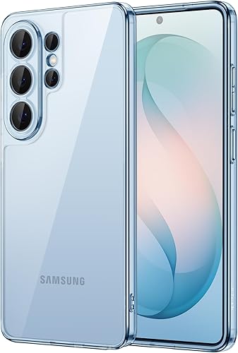 Vista 41 de JETech Funda para Samsung Galaxy S24 5G, Protector con Parachoques Antiamarillento a Prueba de Golpes, Cubierta Protectora para Teléfono Transparente