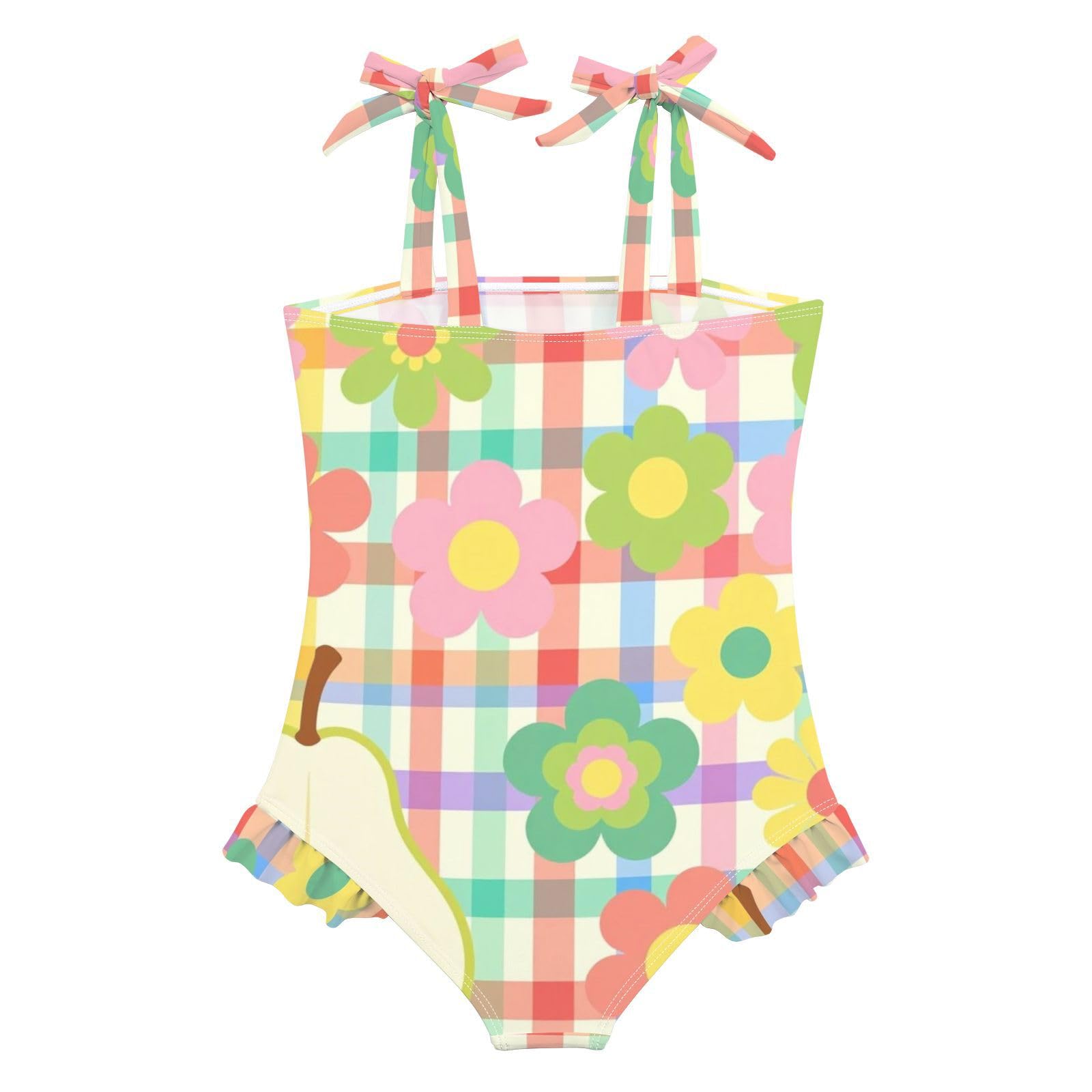 FRODOTGV Costume da bagno intero da ragazza ad asciugatura rapida, costume da bagno estivo da spiaggia per bambina