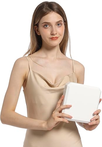 Miniatura 2 de HSLFUAI Caja organizadora de collar con luz LED, joyero para collar, cajas de collar para regalo de joyería, caja de regalo de joyería para boda,