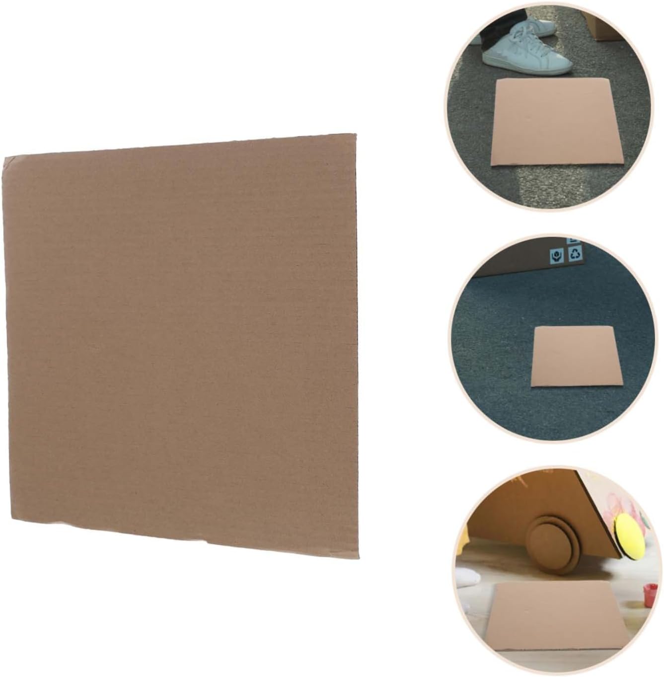 Uonlytech 50pcs Kraft Dividers Box Cardboard Partition Inserts for Moving Boxes Packing Supplies Cardboard Shirt Inserts Small Business Supplies