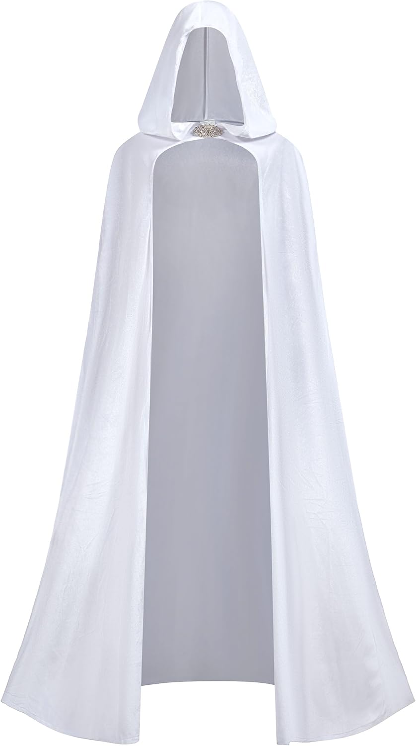 Regenboog Renaissance Velvet Cape for Women,Medieval Cape for Women,Halloween Gothic Cloak,Velvet Cloak