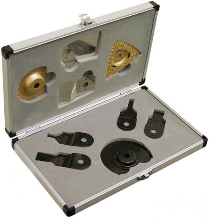 Faithfull Multi Function Tool Blade Set 9 Piece Handsaw Blades