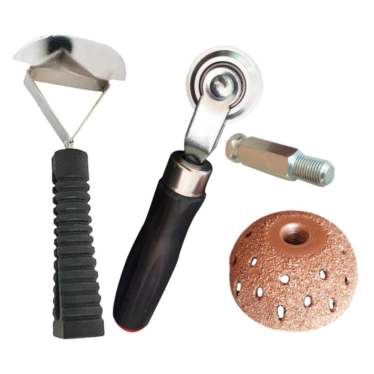 Kit Riparazione Pneumatici per Auto e Bici, Set Strumenti Compatti Rullo Manuale e Accessori, per Uso Professionale e Fai da Te, Riparazione Rapida e Duratura degli Pneumatici