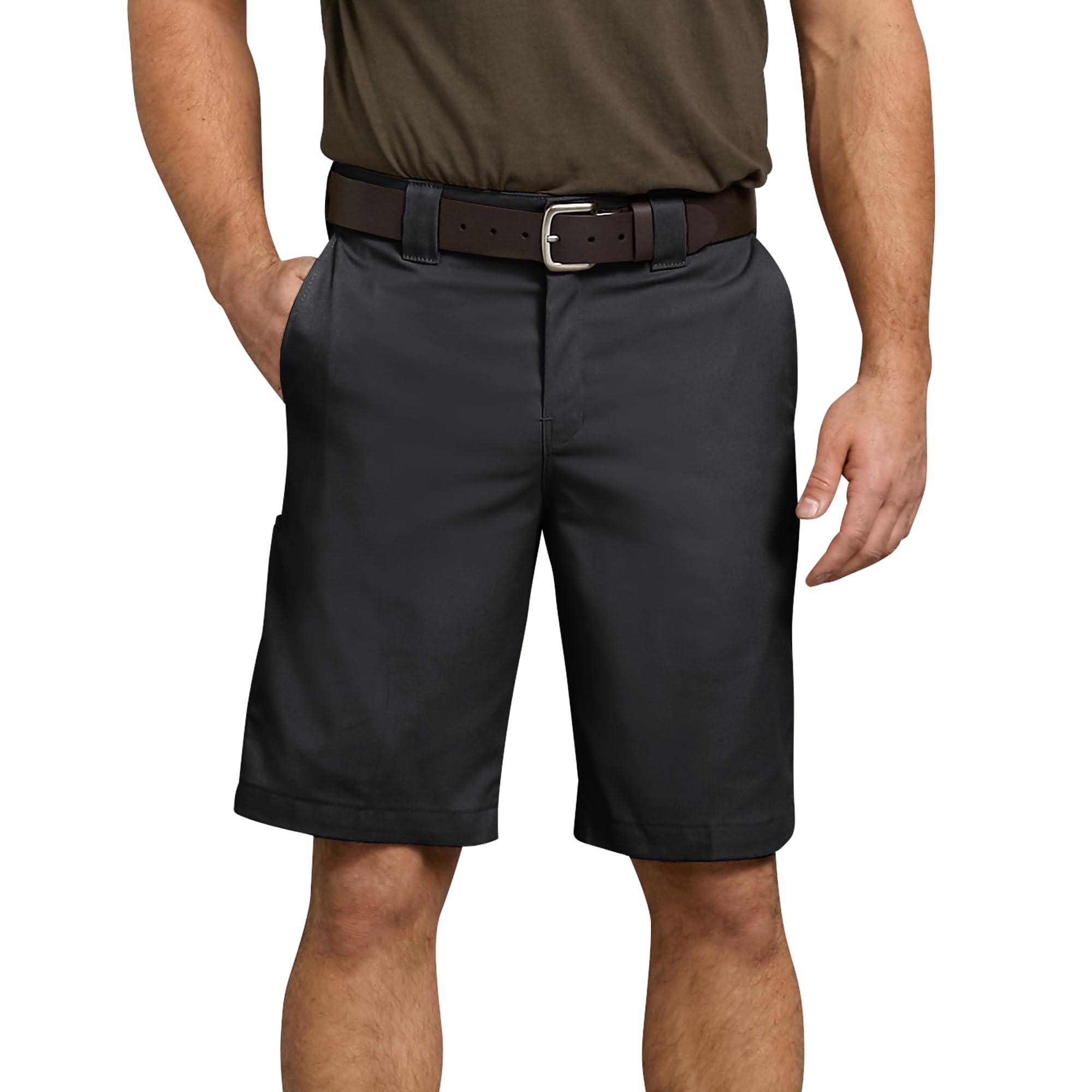 Men's 11 Inch Relaxed Fit Stretch Twill Work Short