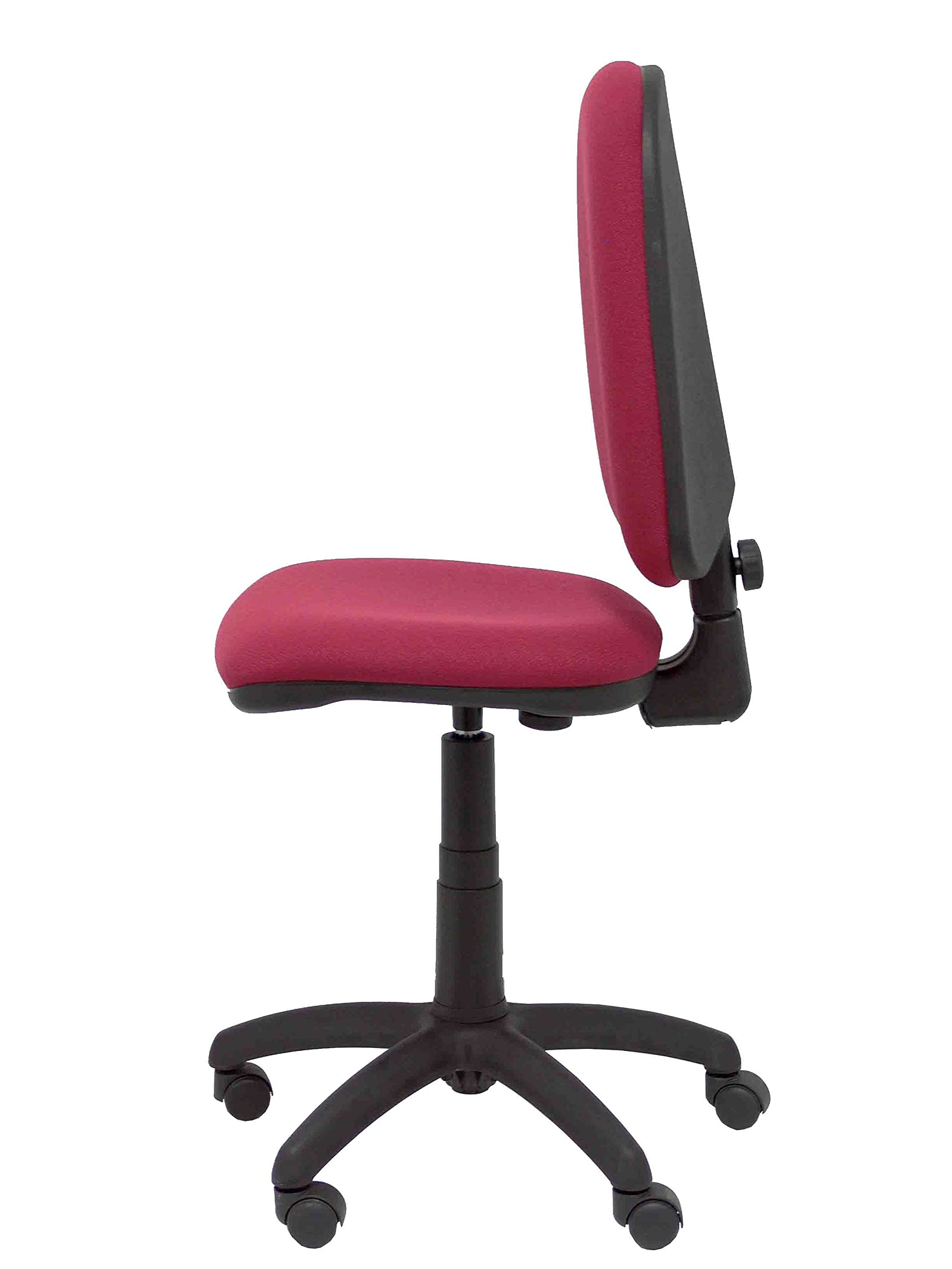 Piqueras Y Crespo 04Cp&Nbsp;&Ndash;&Nbsp;Sedia Da Ufficio Ergonomica, Sedile E Schienale Rivestiti In Tessuto Bali Granata