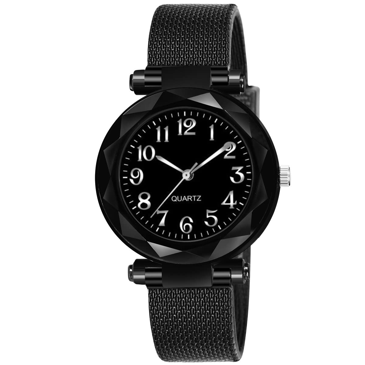 GIRISA Womens Watches Black Strap Analogue Simple Style Ladies Fashion Watches (B0BVRSJ1YY) Amazon Price History, Amazon Price Tracker