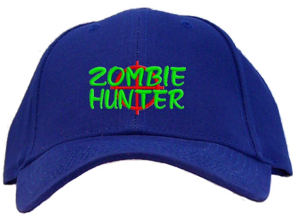 Spiffy Custom Embroidered CapsZombie Hunter Baseball - Royal