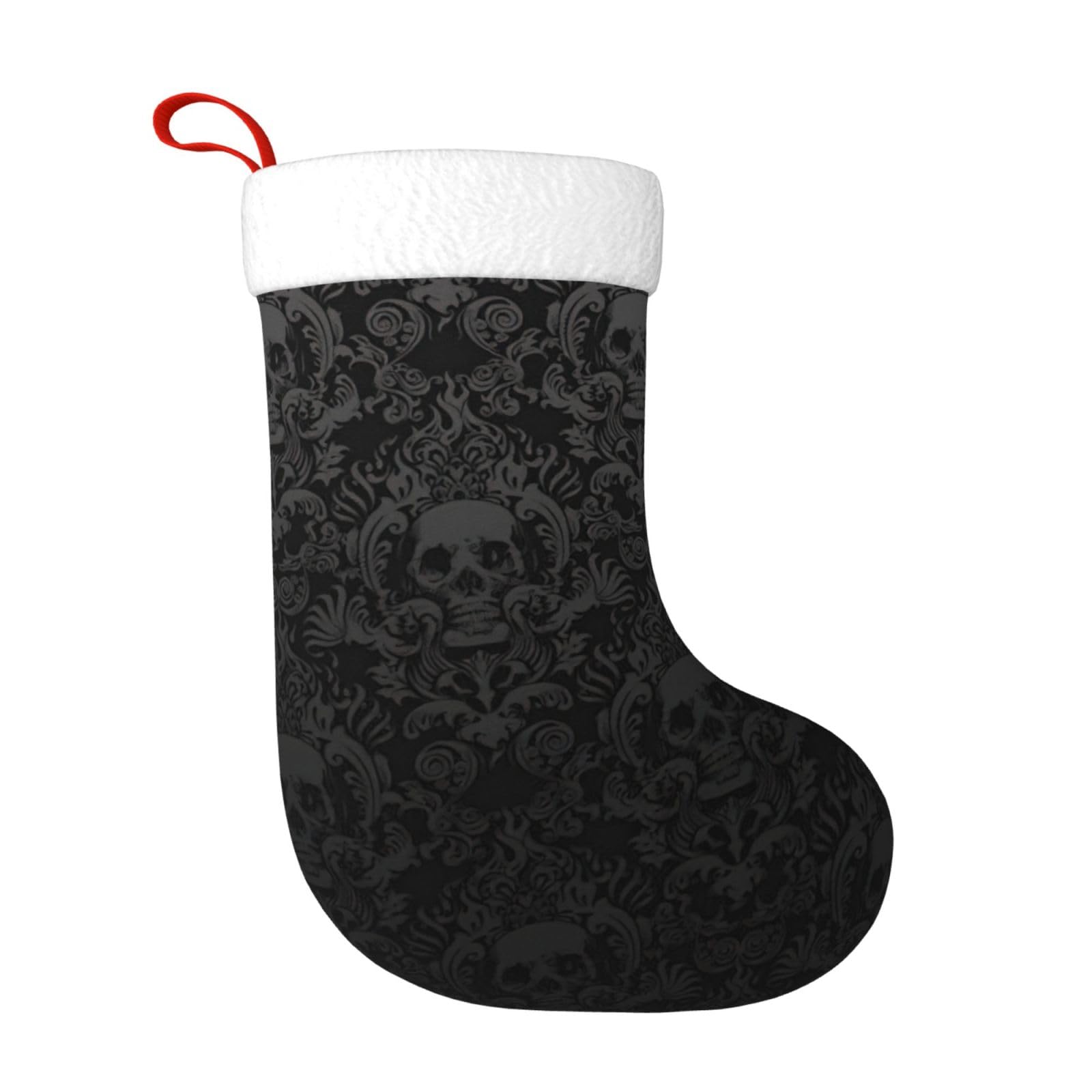 Rrhgipp Boys Black Gothic Wallpaper Skull Christmas Xmas Stocking Fillers Christmas Eve Box Fillers Party Favours Kids For Girls