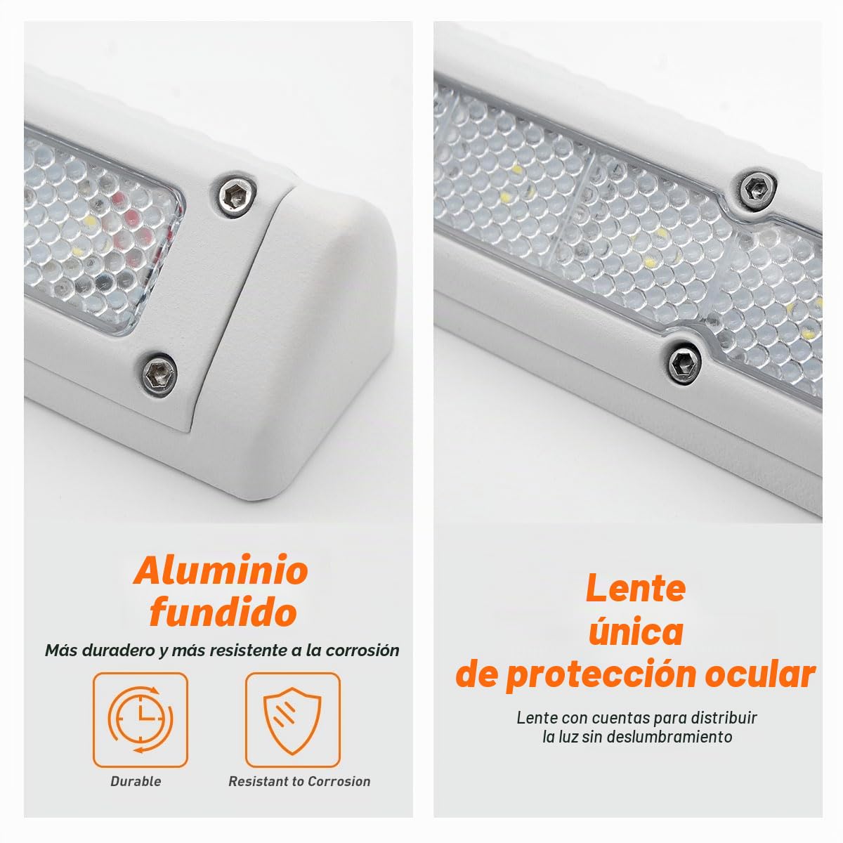Dream Lighting Luz Toldo Exterior LED Estanca para Caravana Camper Autocaravana IP65 Luz de Porche 12volt 720LM Blanco Frío