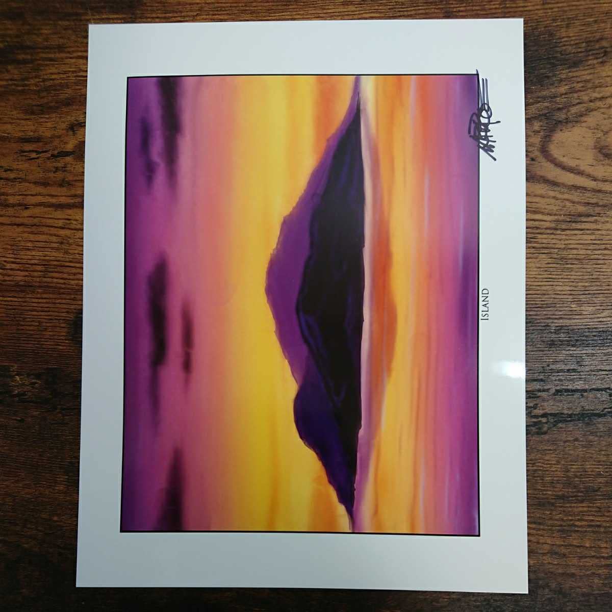 Amazon.co.jp: MTG《島/Island》夕焼け Mark Poole サイン入り