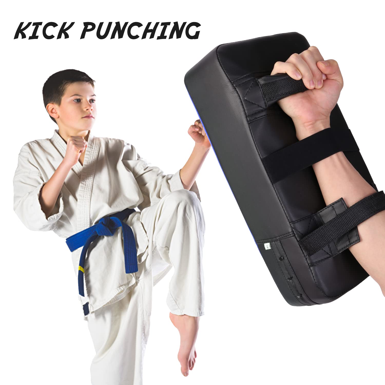 Odoland Pugilato Kit 2 in 1 per Bambini e Adulti, Pad da Boxe, Colpitori Boxe, Focus Pads Boxing, Pao Pads Set per Kickboxing, Karate, Taewondo, Muay Thai, MMA Training