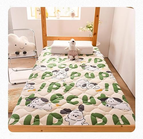 Miniatura 7 de Colchón de suelo para dormir, colchón de futón japonés, tamaño individualindividualQueenKing, colchón enrollable para campamento, colchón de